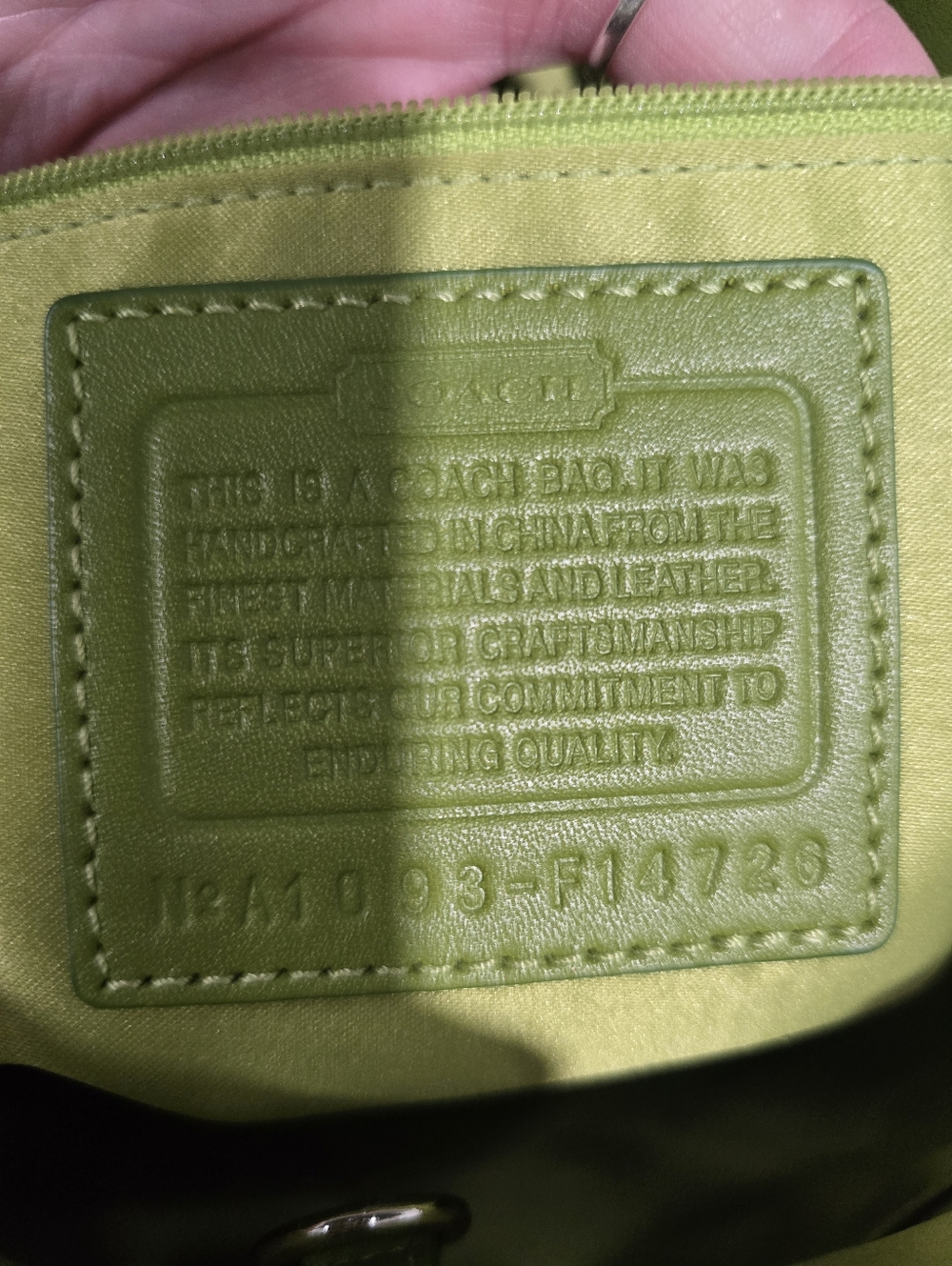 RARE Y2K Coach Bleecker Bag - Picture 7 of 9